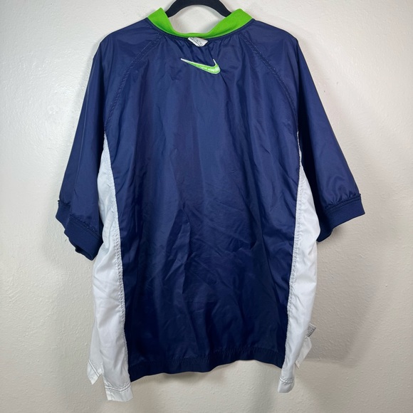 Vintage Nike Windbreaker Jacket Shirt Seahawk Colors Pullover Mens Size XL 90’s - Picture 8 of 16